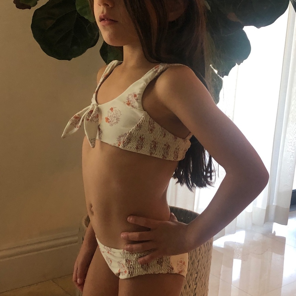 Girls Tori Praver knot Bikini